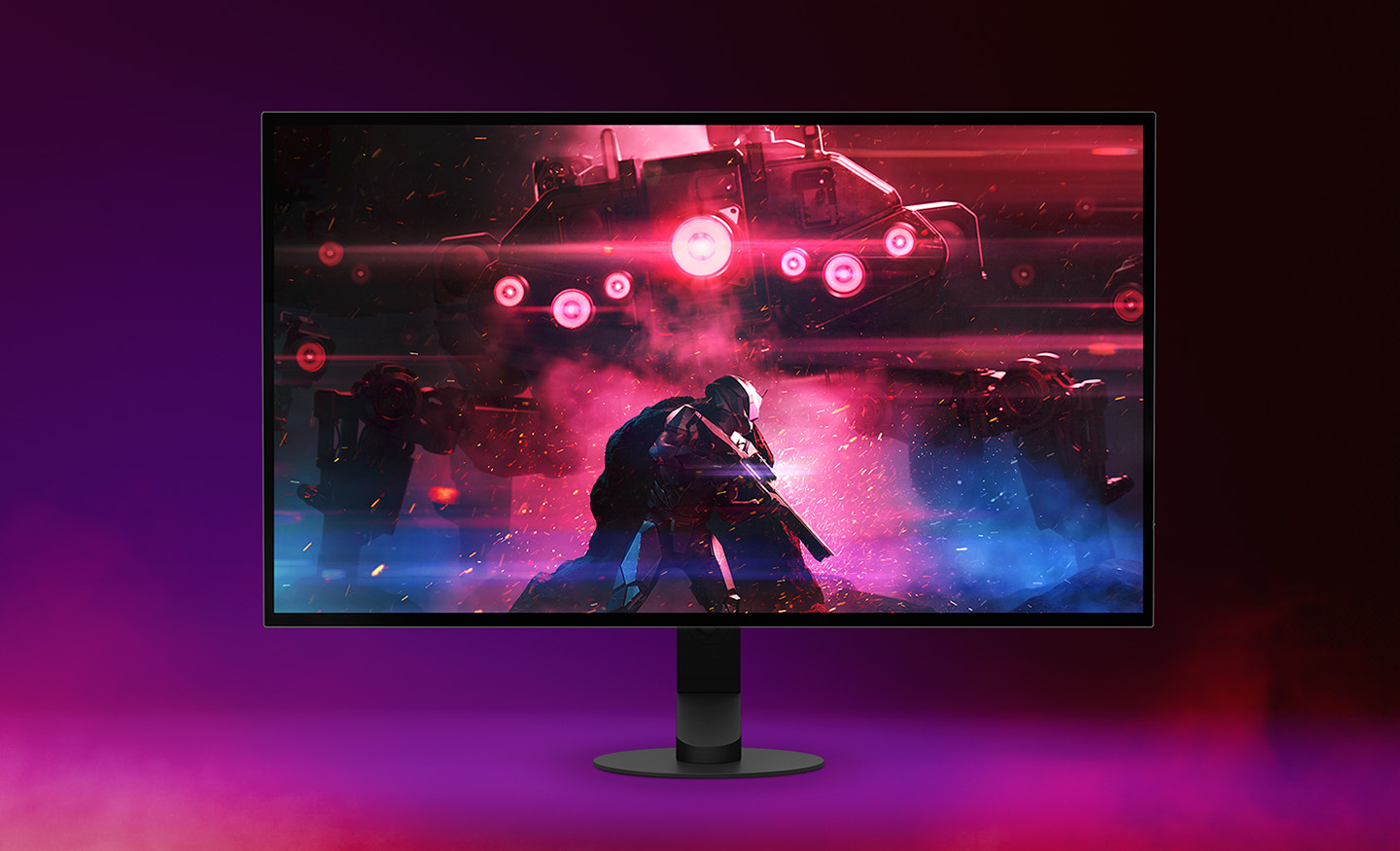 Vorderansicht des Gaming-Monitors INZONE M10S